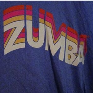 Zumba Blue Graphic T-Shirt